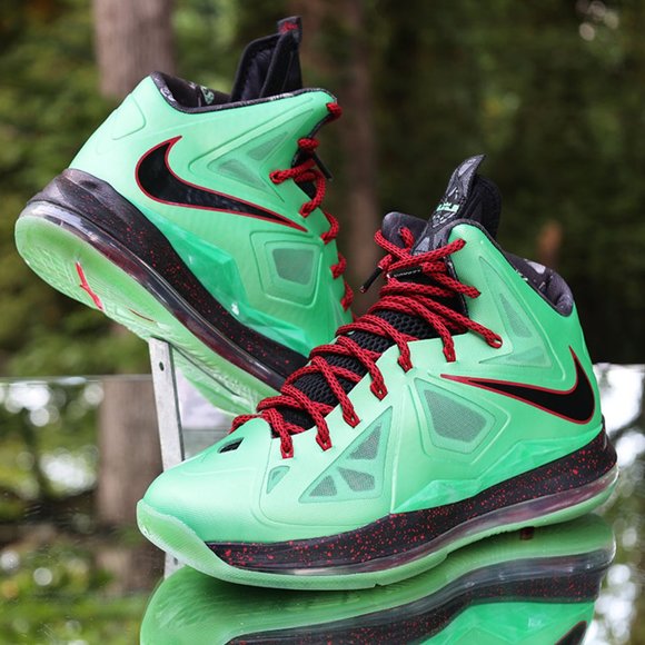 Nike LeBron 10 X Cutting Jade Men\'s Size 8.5 main image 14